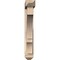 Ekena Millwork Balboa Arts and Crafts Smooth Bracket w/ Offset Brace, Douglas Fir, 5 1/2"W x 28"D x 36"H BKT0604X28X36BOA03SDF - alternate 4